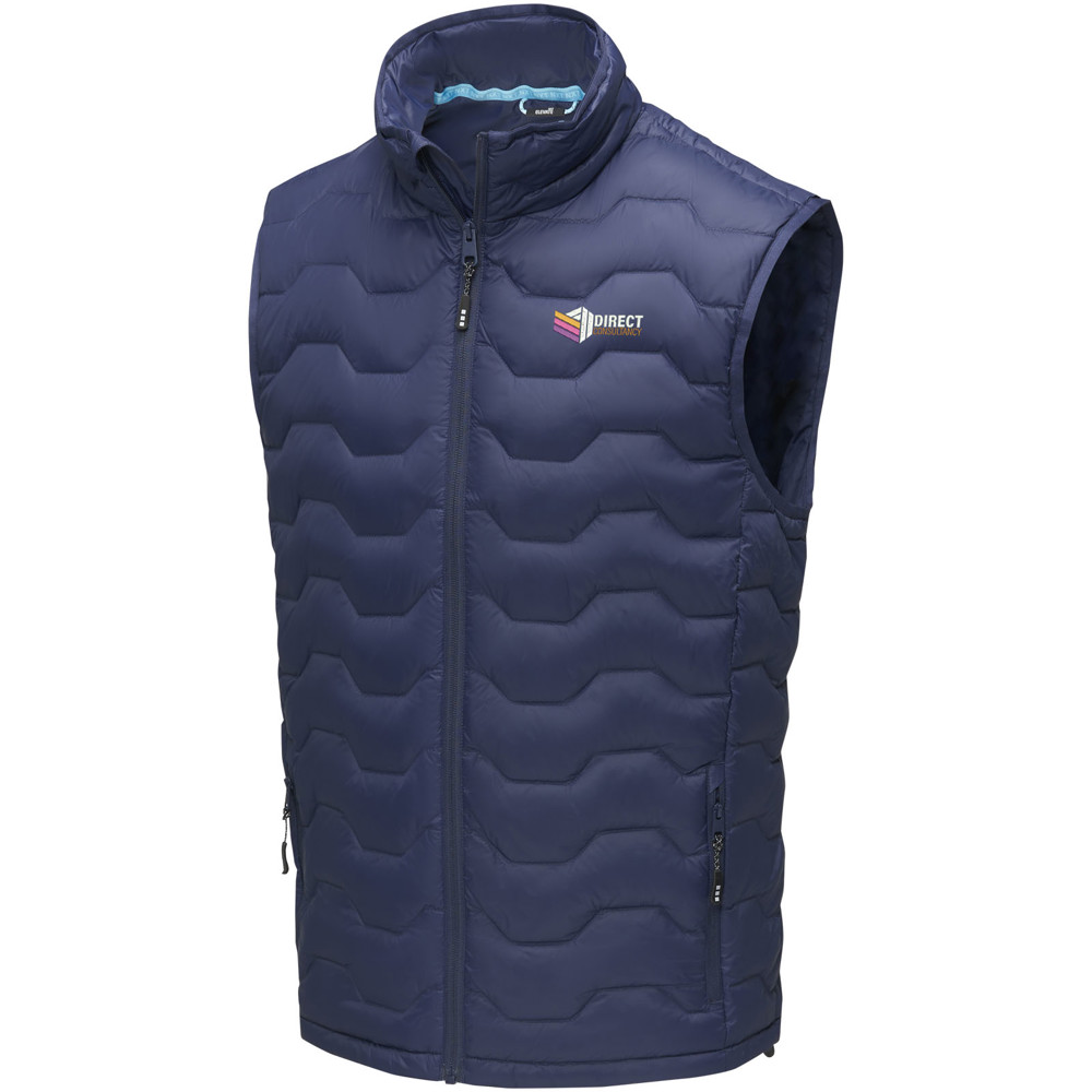 Petalite men's GRS recycled insulated down bodywarmer