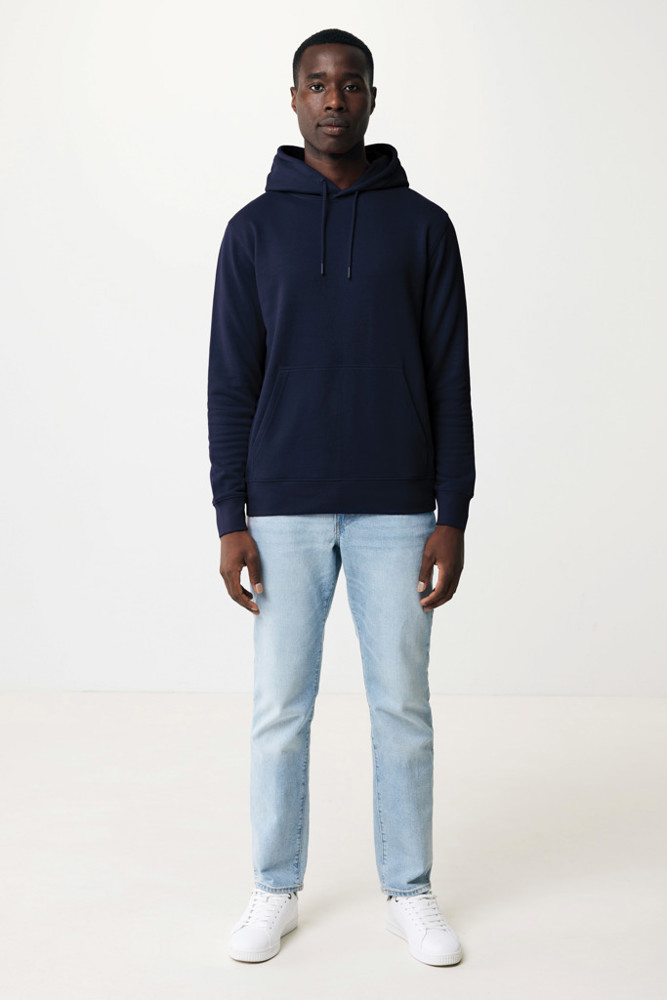 IQONIQ Rila lightweight recycled cotton hoodie