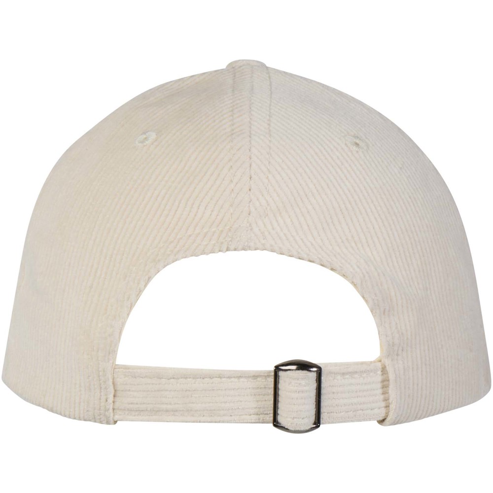 Hutton 6 panel 280 g/m² recycled corduroy cap