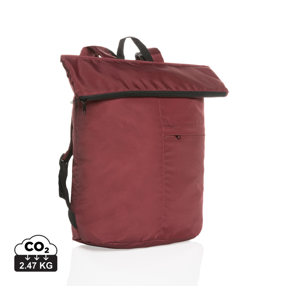 Dillon AWARE™ RPET lightweight foldable backpack