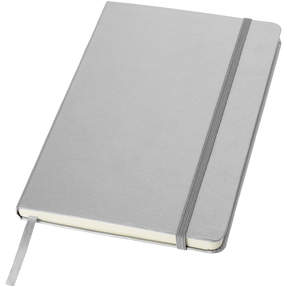 Classic A5 hard cover notebook - Silver