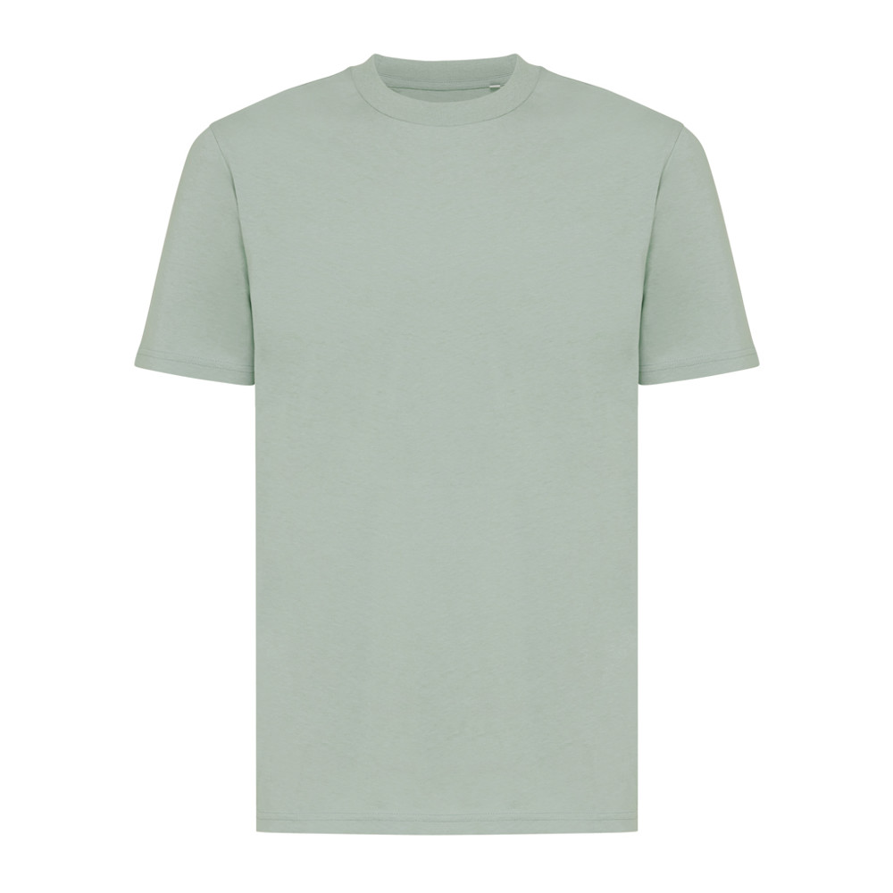 IQONIQ Sierra lightweight recycled cotton t-shirt - iceberg green (± PMS 15-5205 TCX)