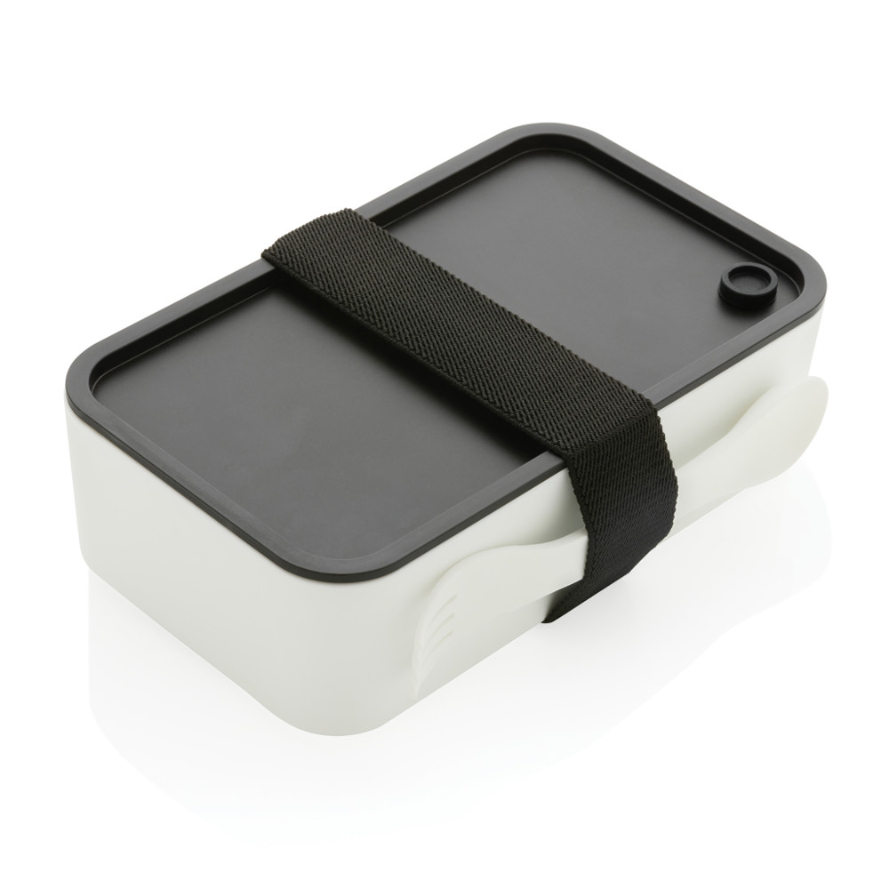 PP lunch box with spork