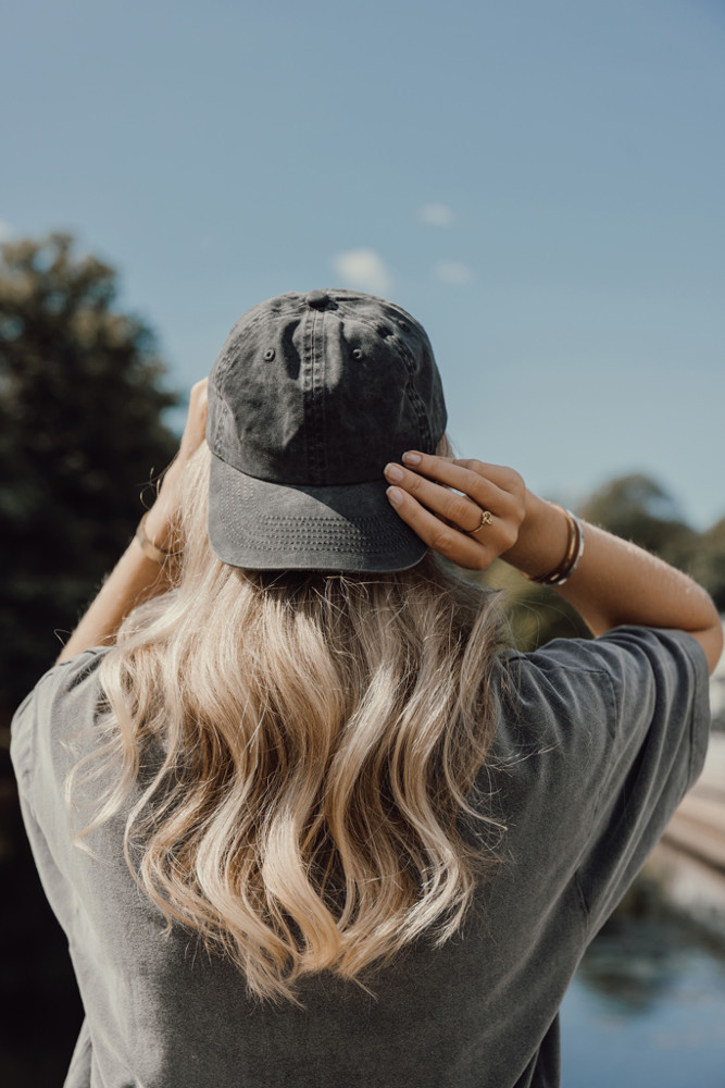 BEAU AWARE™ Washed 6 panel 270gsm cotton twill cap