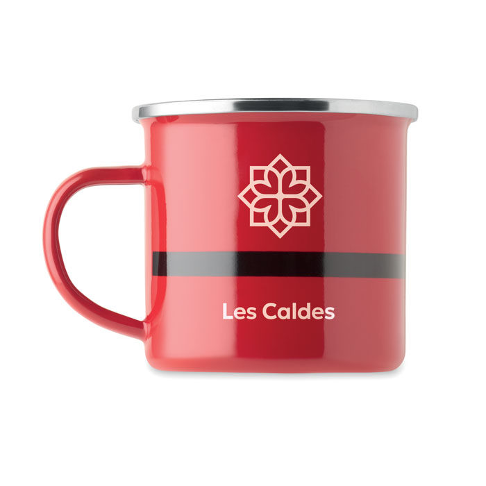 SANTAMEL - Santa enamel vintage mug 300ml