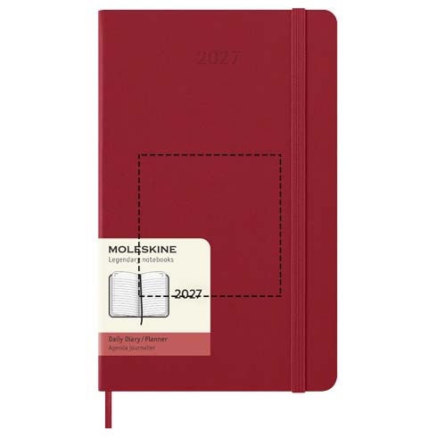 Moleskine hard cover 12 month L daily planner