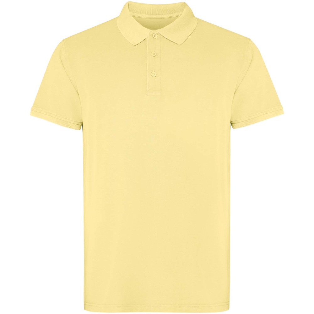Cobain 200 g/m² short sleeve unisex polo - Yellow