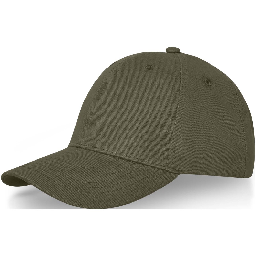 Davis 6 panel 260 g/m2 cap - Forest green