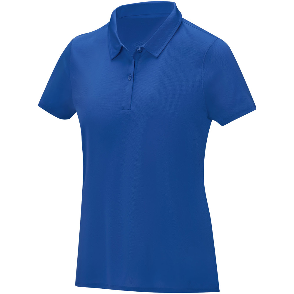 Deimos 105 g/m2 short sleeve women's cool fit polo - Blue
