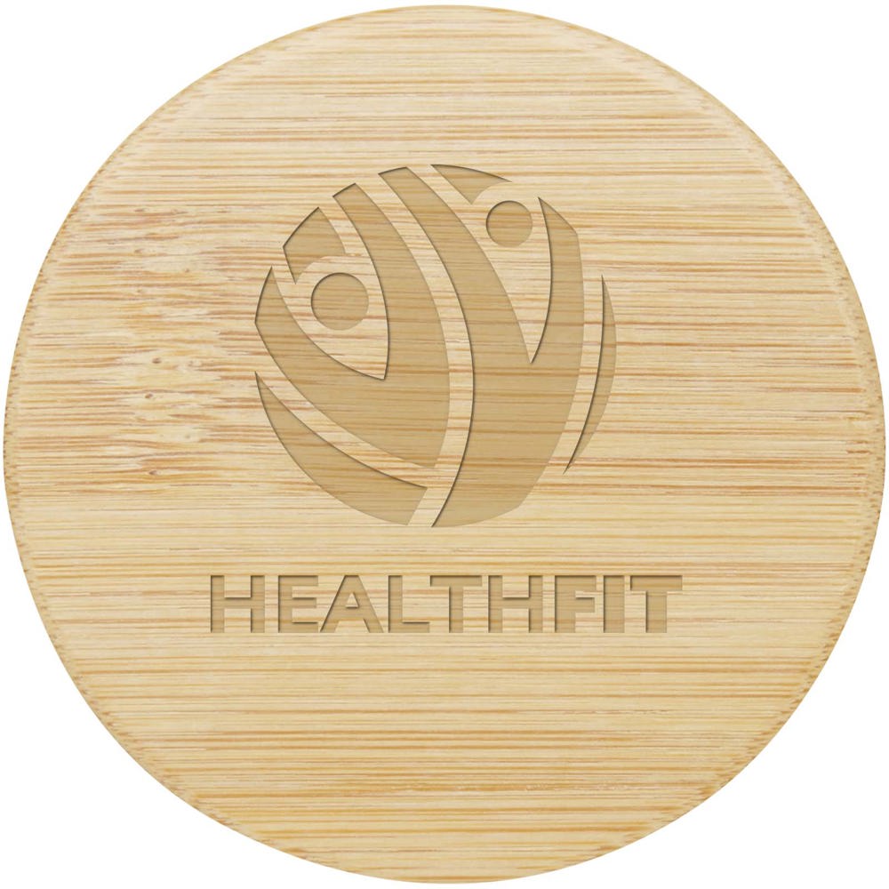 Lustre bamboo mirror