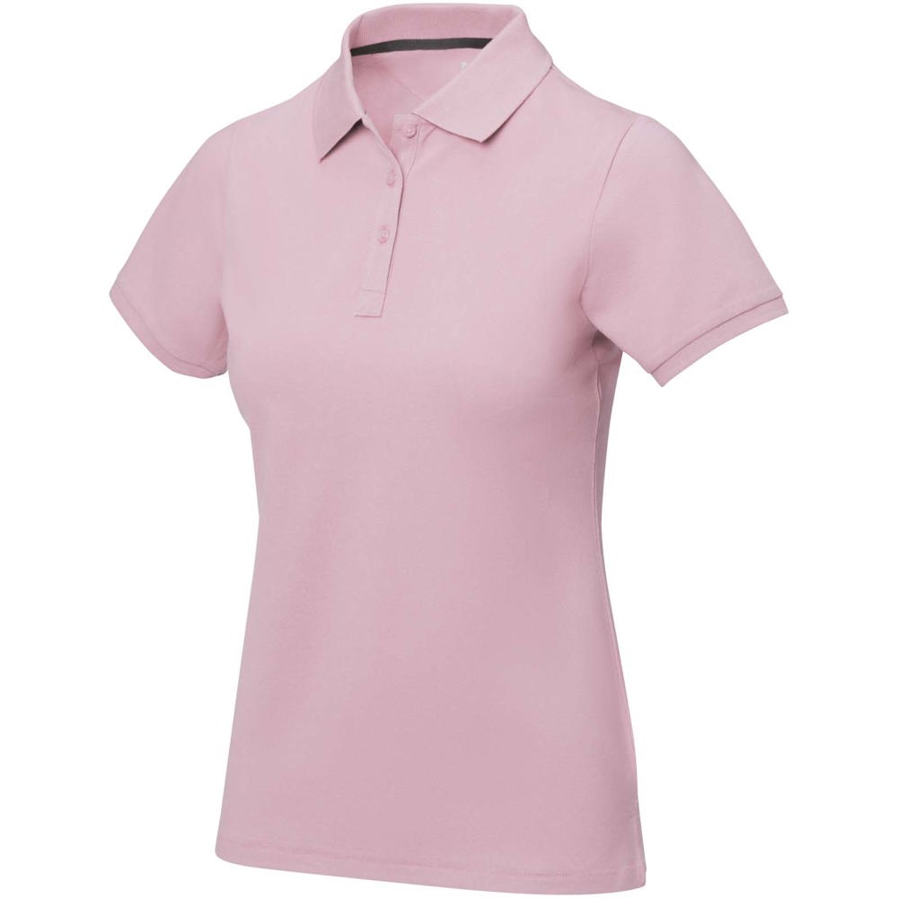 Calgary 200 g/m2 short sleeve women's polo - Light pink