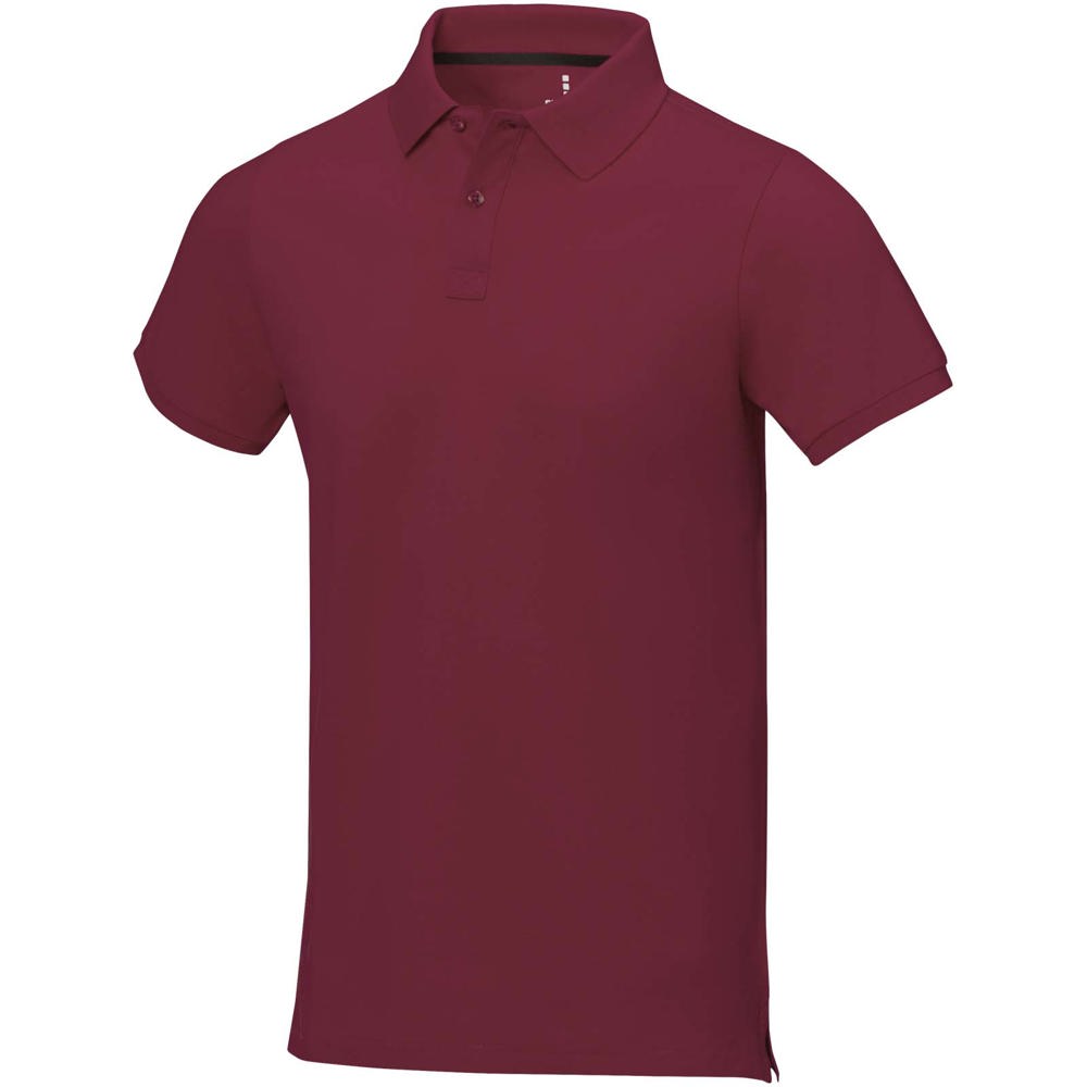 Calgary 200 g/m2 short sleeve men's polo - Burgundy
