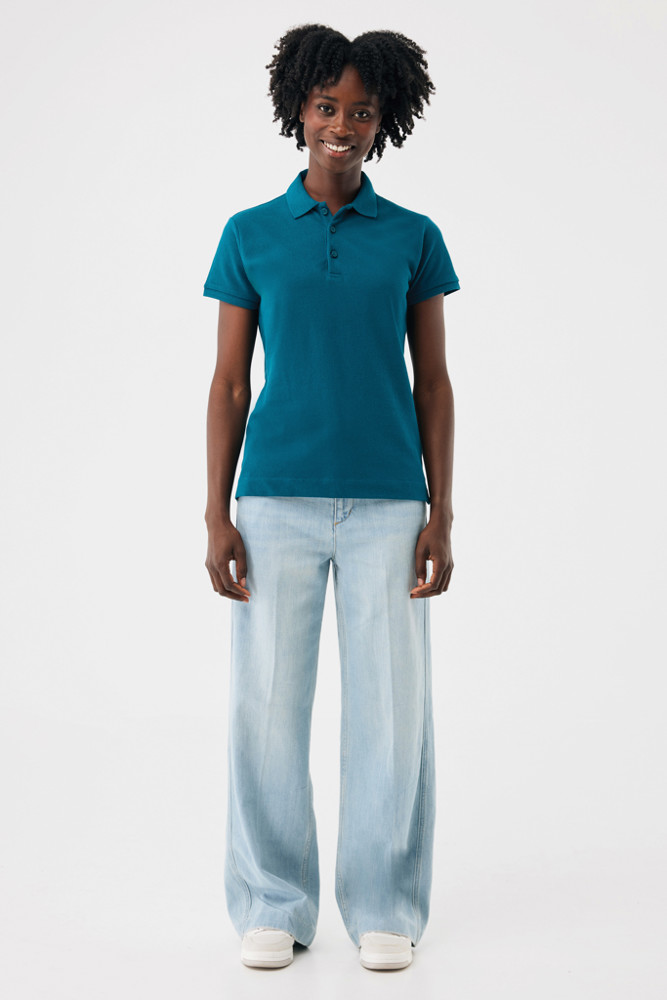 IQONIQ Yosemite women recycled cotton pique polo