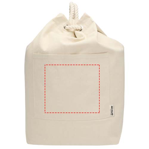 Florida 270 g/m² GRS recycled sailor duffel bag 15L