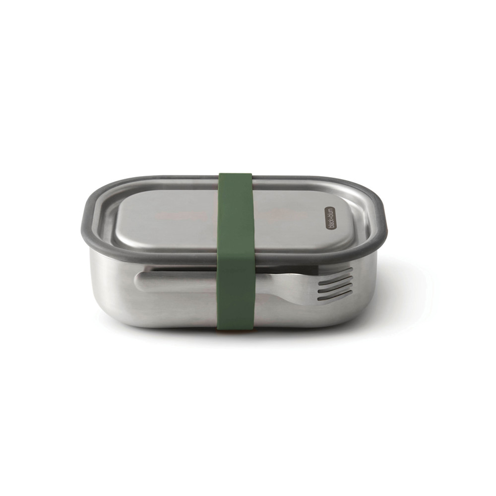 Black+Blum Stainless Steel Lunch Box Large - olive green (± PMS 357)