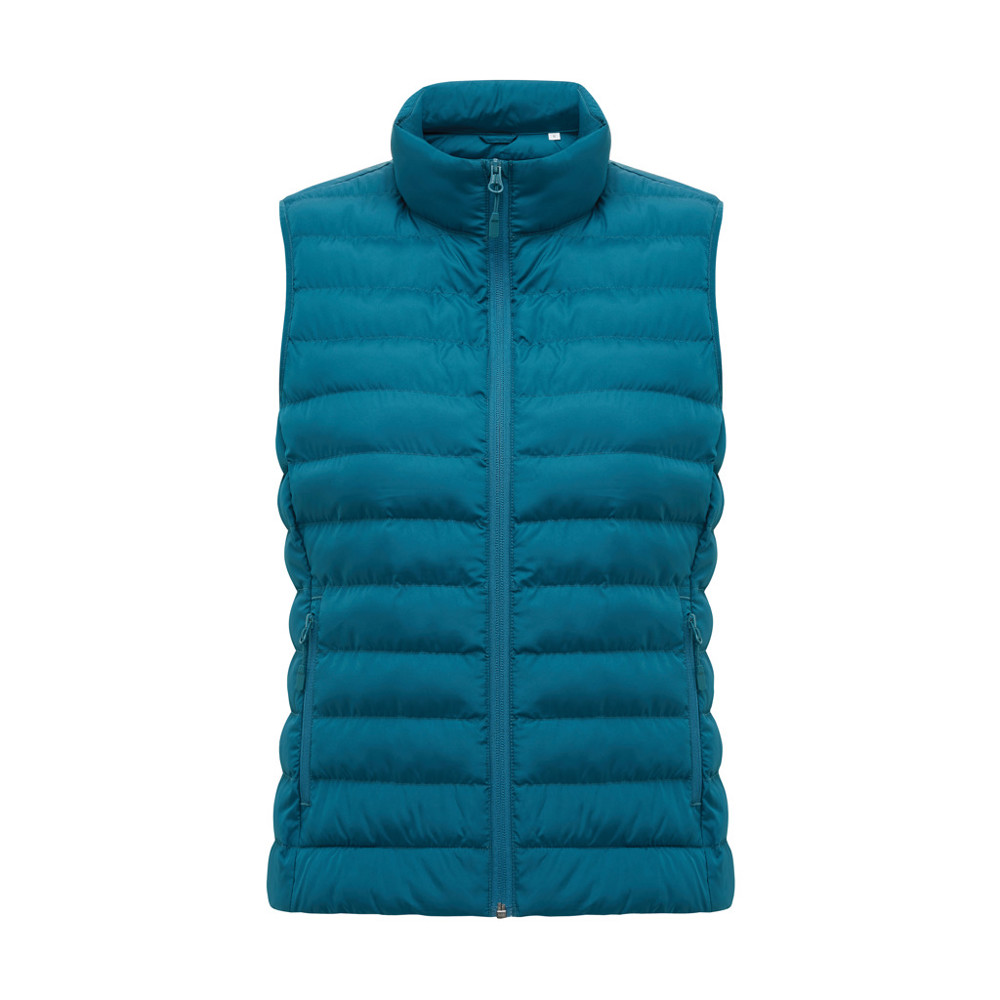 IQONIQ Meru women recycled polyester bodywarmer - dark teal (± PMS 19-4535 TCX)