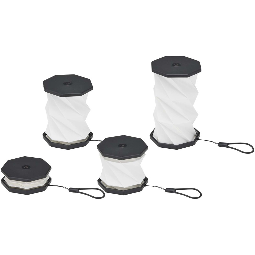 Celestia foldable and dimmable recycled plastic table lamp