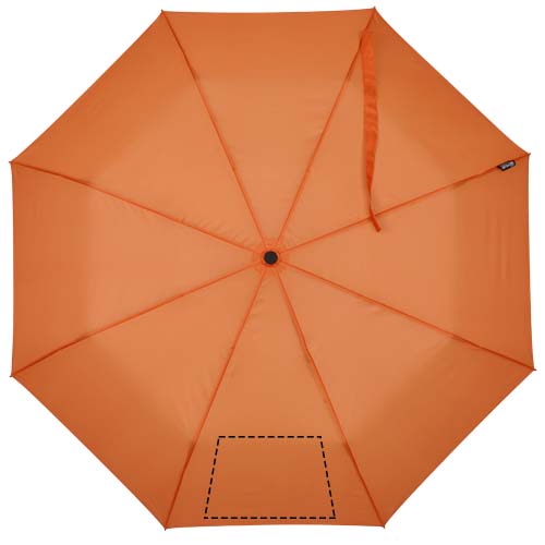 Agnes 21" foldable auto open RPET umbrella