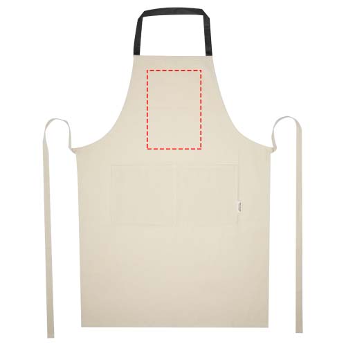 Nia 200 g/m² recycled cotton apron