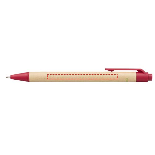Berk recycled carton and corn plastic ballpoint pen (black ink)