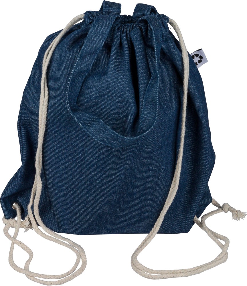 Drawstring bag Dex | Denim | 6.6 l