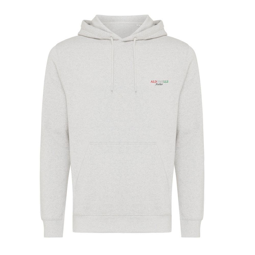 IQONIQ Rila lightweight recycled cotton hoodie