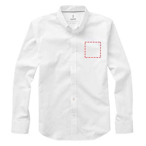 Vaillant 142 g/m2 long sleeve men's oxford shirt