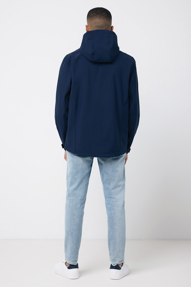IQONIQ Makalu men recycled polyester soft shell jacket