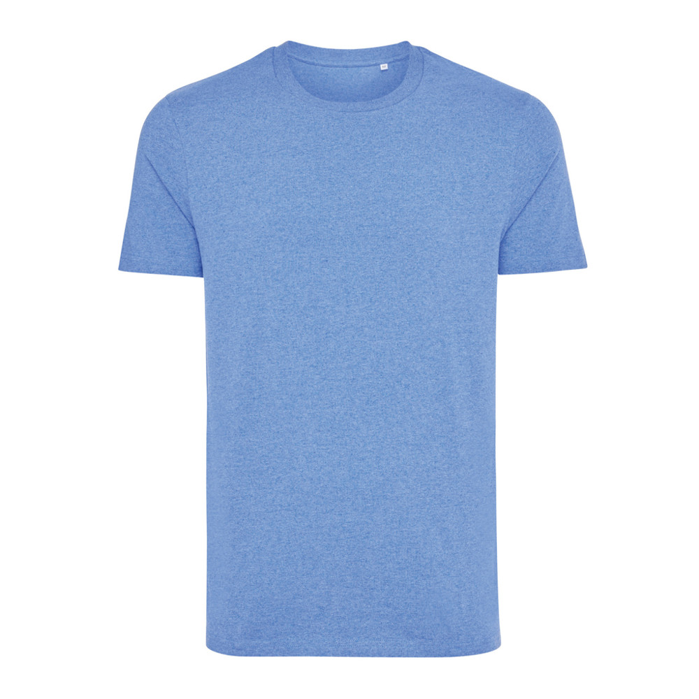 IQONIQ Manuel recycled cotton t-shirt undyed - heather blue (± PMS heather blue)