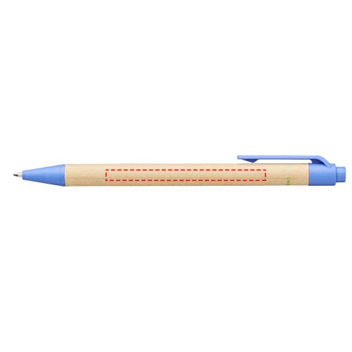 Berk recycled carton and corn plastic ballpoint pen (black ink)