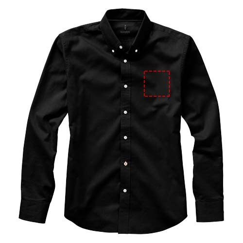 Vaillant 142 g/m2 long sleeve men's oxford shirt