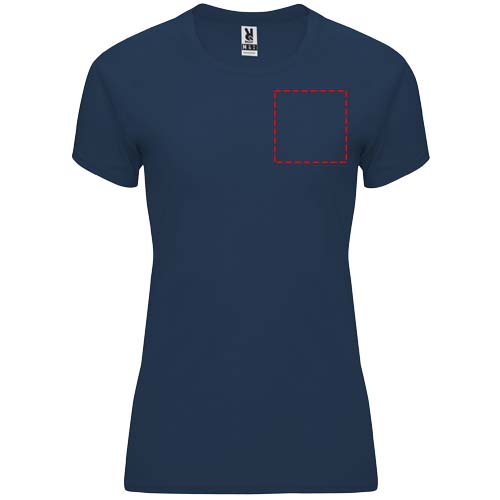 Bahrain 135 g/m2 short sleeve women's sports t-shirt