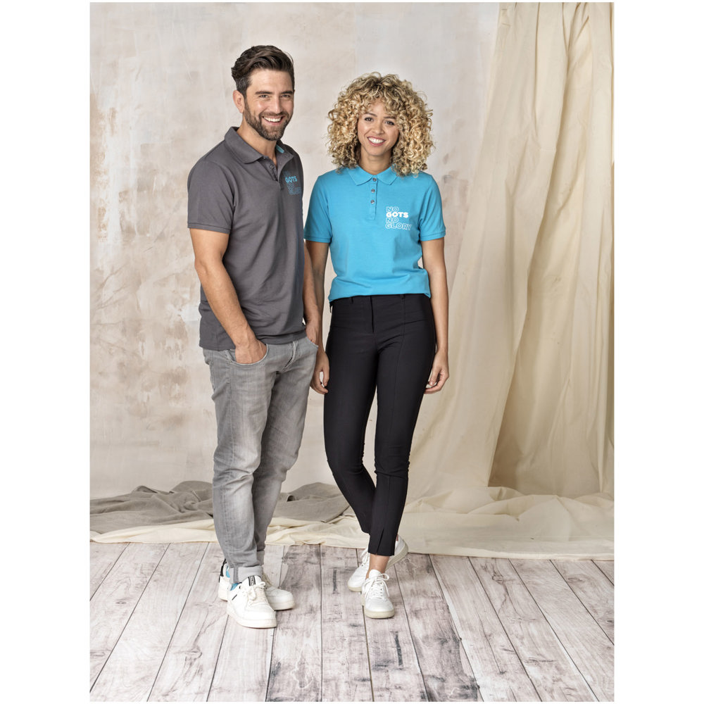 Beryl short sleeve men's organic recycled polo
