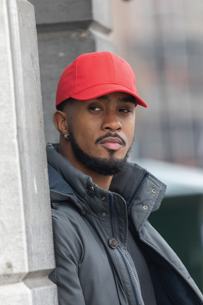 Impact 6 panel 280gr Recycled cotton cap with AWARE™ tracer