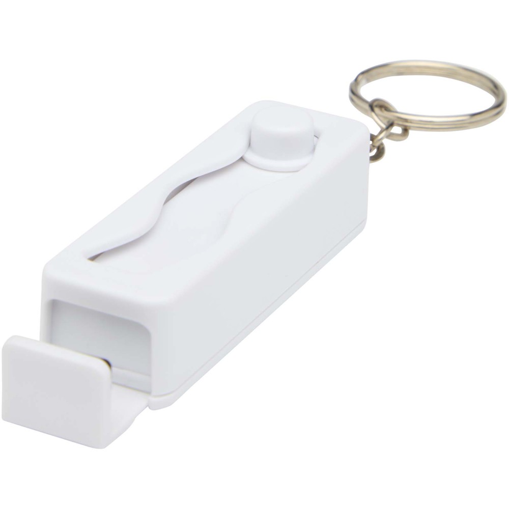 Aggia recycled plastic phone stand with fidget toy