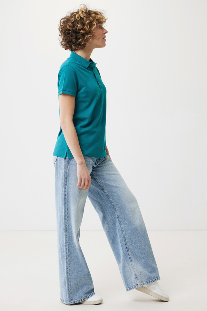 IQONIQ Yosemite women recycled cotton pique polo