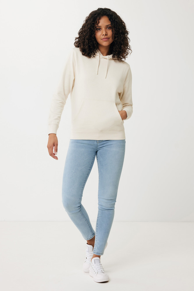 IQONIQ Rila lightweight recycled cotton hoodie