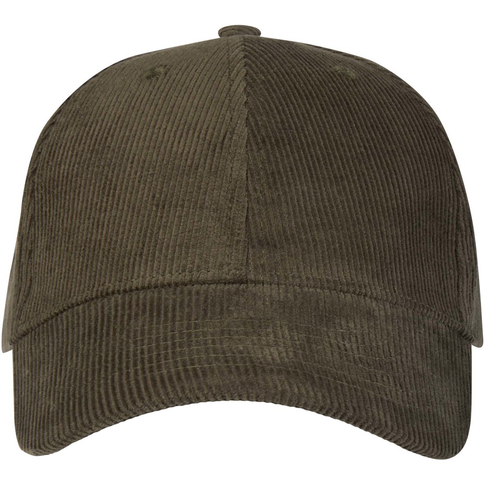 Hutton 6 panel 280 g/m² recycled corduroy cap