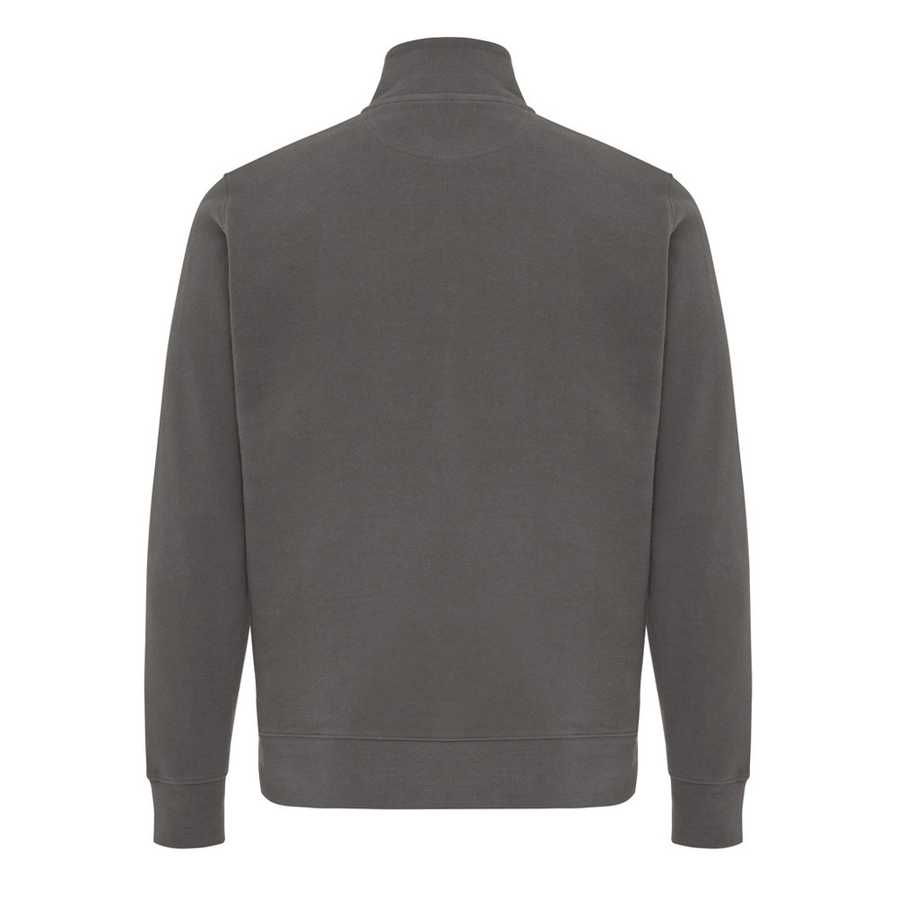 IQONIQ Elgon recycled cotton quarter zip sweater