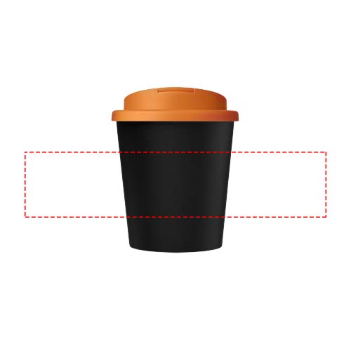 Americano® Espresso Eco 250 ml recycled tumbler with spill-proof lid 