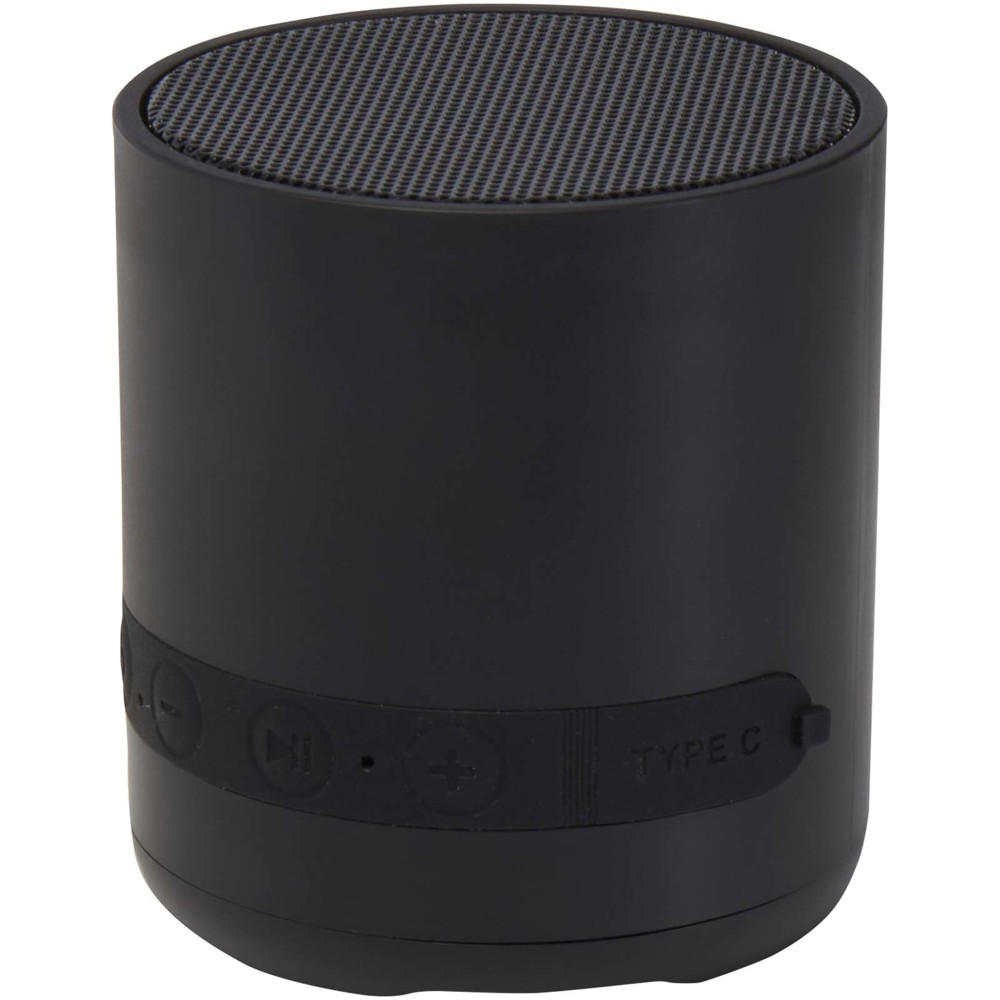 Hunor 3W recycled plastic wireless speaker