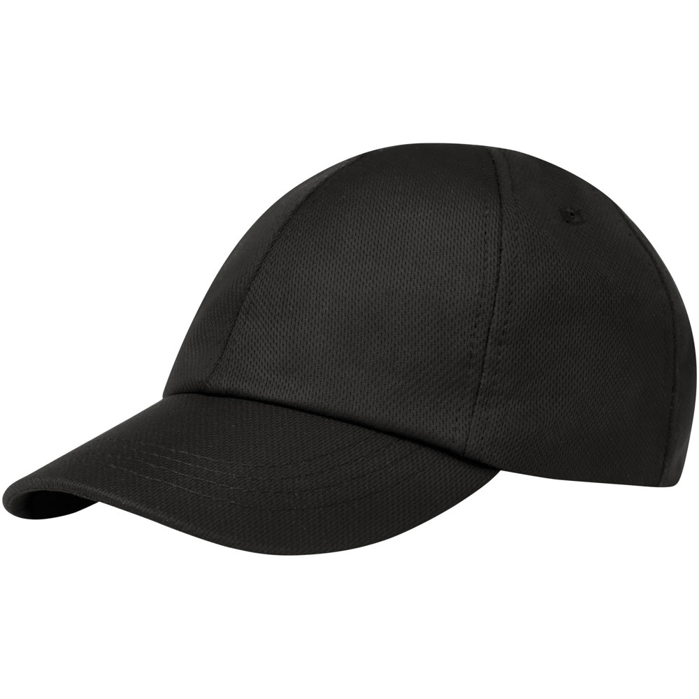 Cerus 6 panel 105 g/m2 cool fit cap - Black