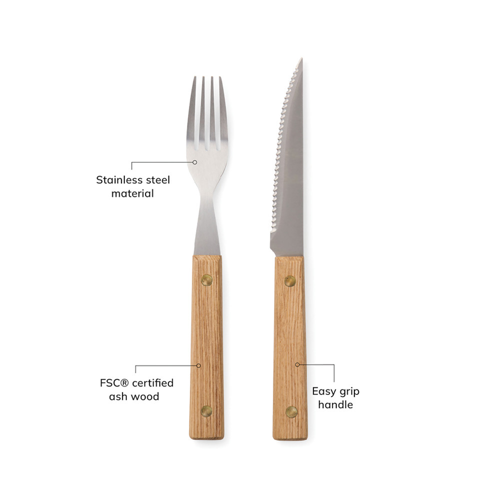 VINGA Paso 8 pcs bbq cutlery set