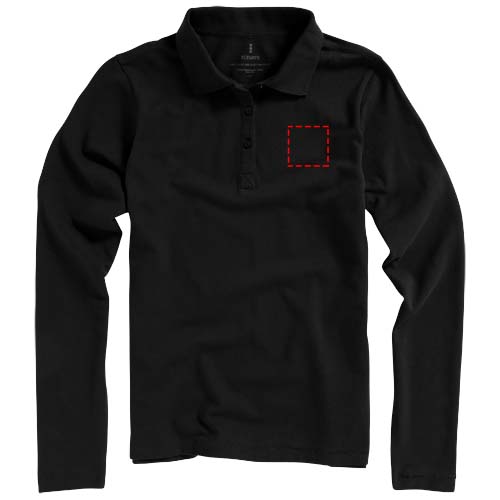 Calgary 180 g/m2 long sleeve women's polo