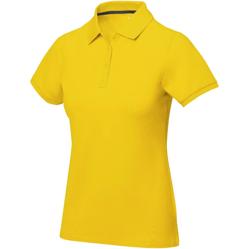 Calgary 200 g/m2 short sleeve women's polo - Yellow