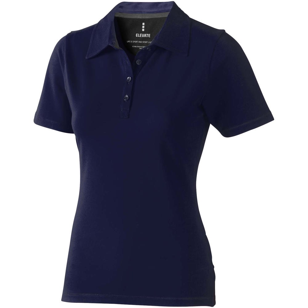 Markham 200 g/m2 short sleeve women's stretch polo - Navy