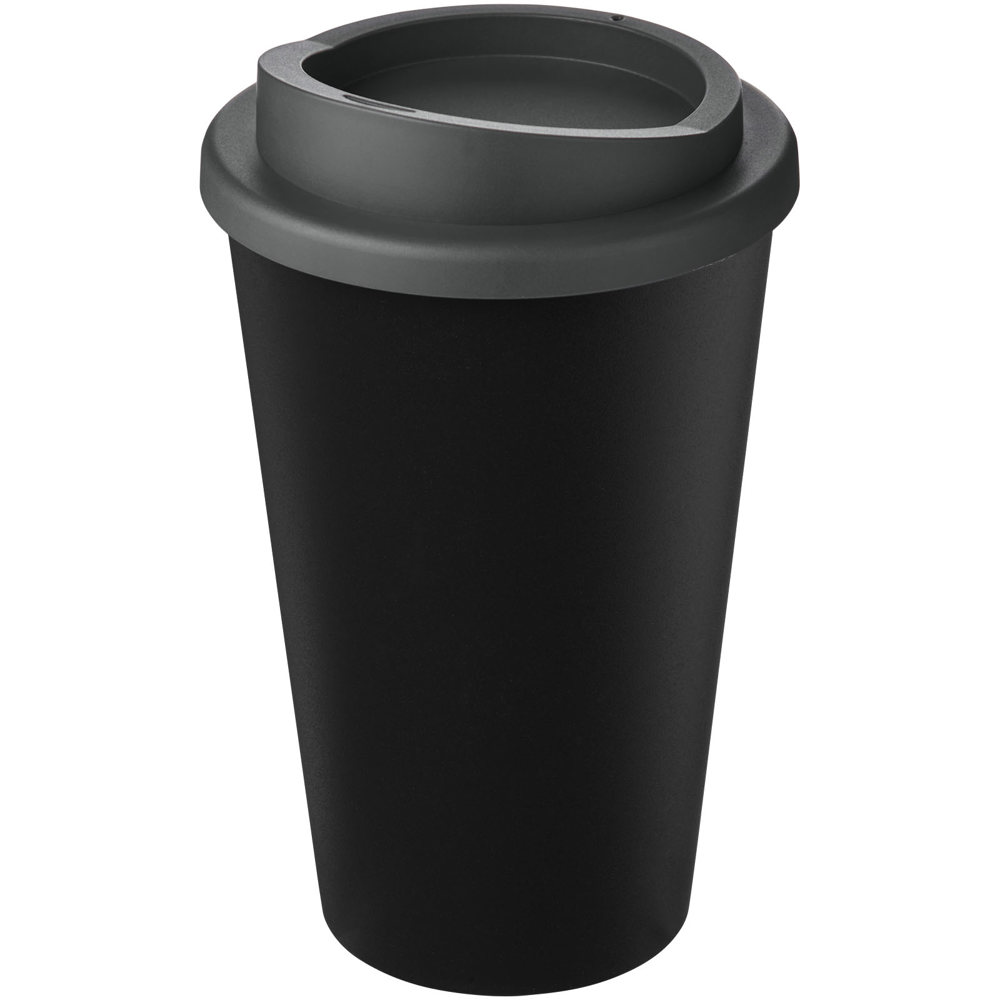 Americano® Eco 350 ml recycled tumbler - Black, Grey