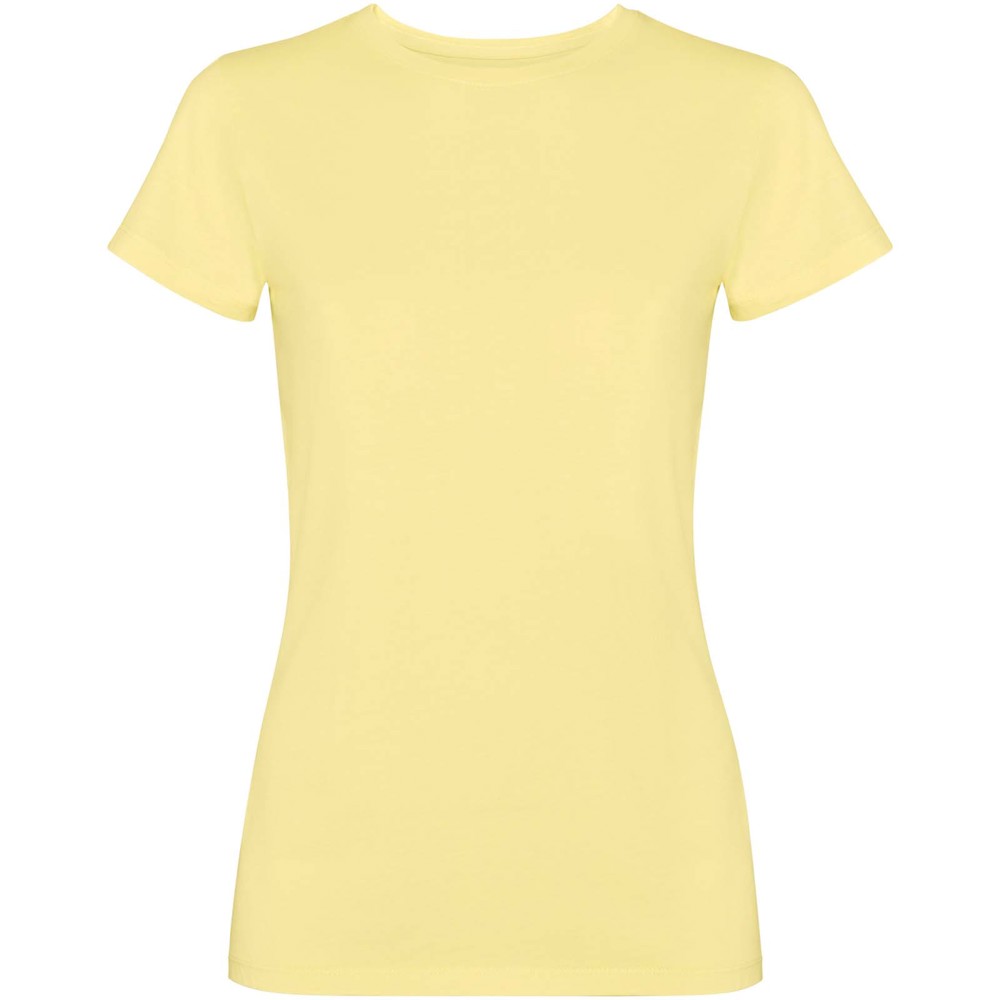 Fiyi 180 g/m² short sleeve women's t-shirt - Yellow