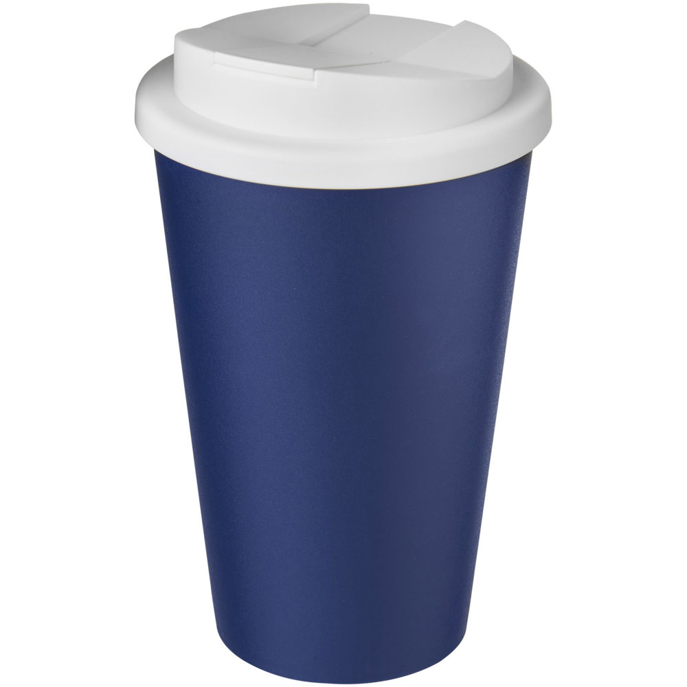 Americano® 350 ml tumbler with spill-proof lid - Blue, White