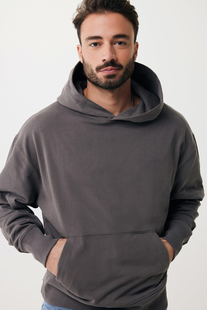 IQONIQ Yoho recycled cotton relaxed hoodie